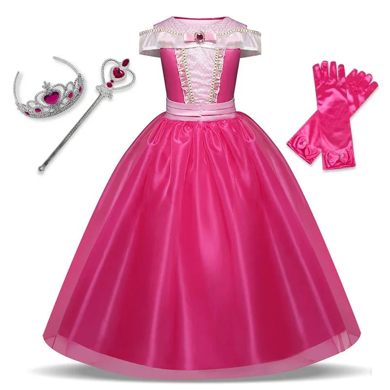Girls Princess Cosplay Halloween Ball Dresses - Cake Pops Parties