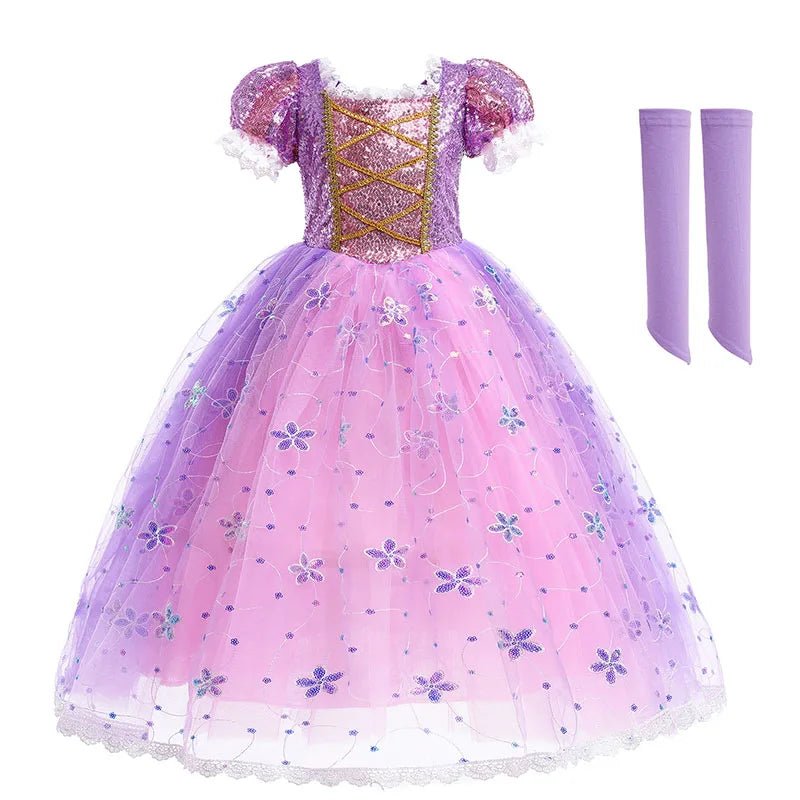 Girls Princess Cosplay Halloween Ball Dresses - Cake Pops Parties