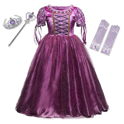 Girls Princess Cosplay Halloween Ball Dresses - Cake Pops Parties