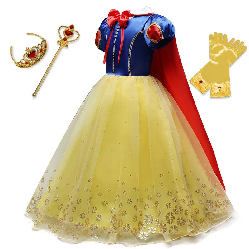 Girls Princess Cosplay Halloween Ball Dresses - Cake Pops Parties