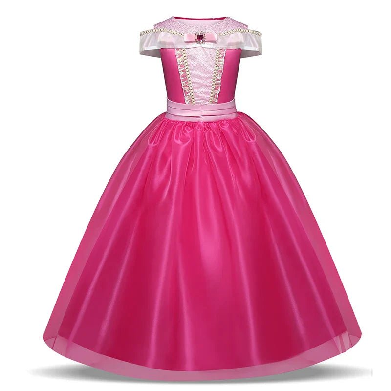 Girls Princess Cosplay Halloween Ball Dresses - Cake Pops Parties