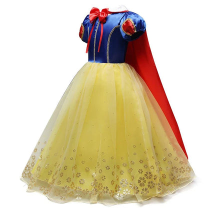 Girls Princess Cosplay Halloween Ball Dresses - Cake Pops Parties