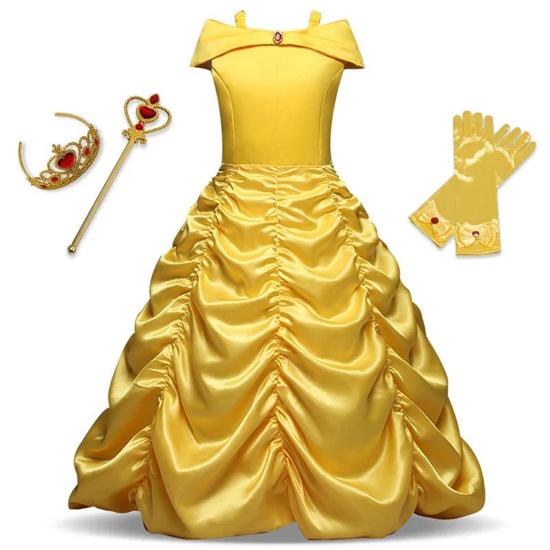 Girls Princess Cosplay Halloween Ball Dresses - Cake Pops Parties
