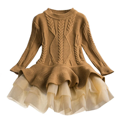 Girls Reindeer Christmas Dress - Cake Pops Parties