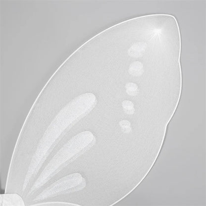 Girls White Butterfly Wings Set with Magic Wand - Cake Pops Parties