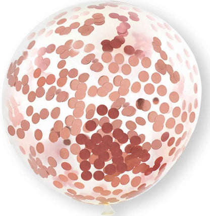 Glam Gold Confetti Balloons - Party Essential - Cake Pops Parties