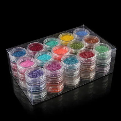 Glitter Colors Shimmer Kit - Kids DIY Nail Art - Cake Pops Parties