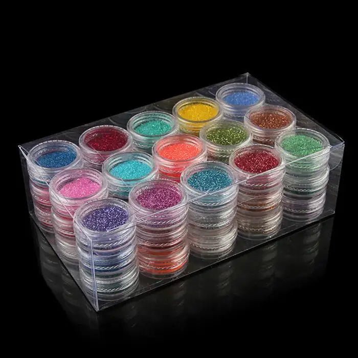 Glitter Colors Shimmer Kit - Kids DIY Nail Art - Cake Pops Parties
