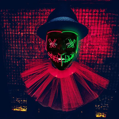 Glowing Halloween LED Mask - Cake Pops Parties