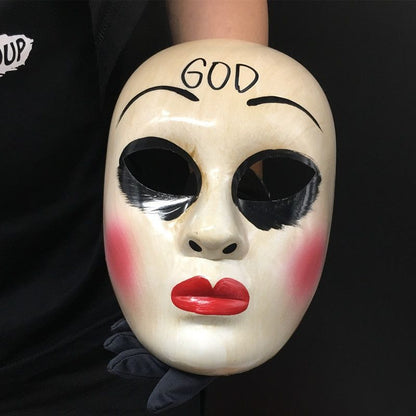 GOD Cross Halloween Mask - Cake Pops Parties