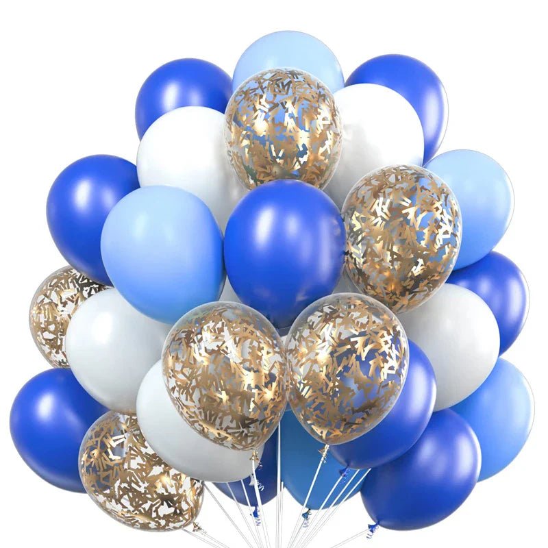 Gold Confetti Metallic Balloons - Party Decor - Cake Pops Parties