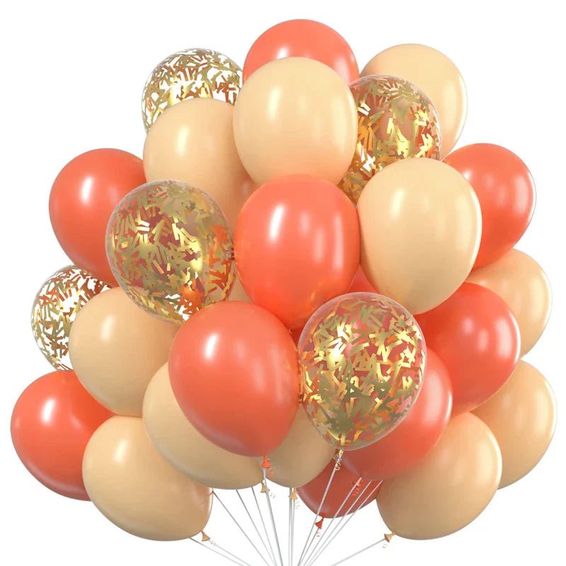 Gold Confetti Metallic Balloons - Party Decor - Cake Pops Parties