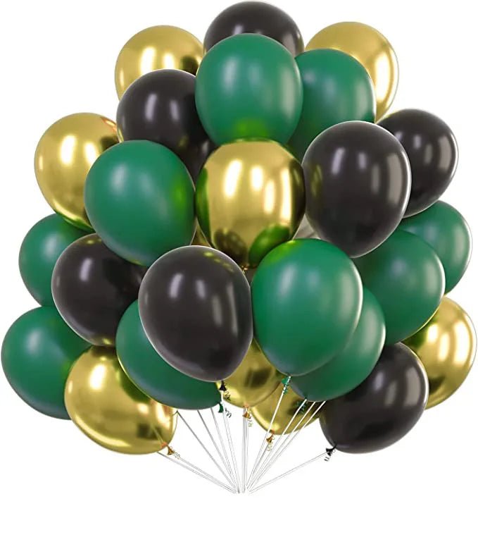 Gold Confetti Metallic Balloons - Party Decor - Cake Pops Parties