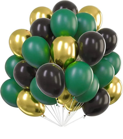 Gold Confetti Metallic Balloons - Party Decor - Cake Pops Parties