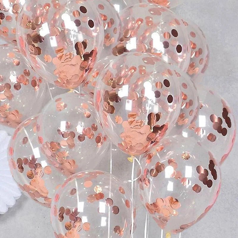 Gold Star Confetti Balloon Party Decor - Cake Pops Parties