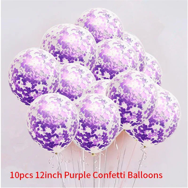 Gold Star Confetti Balloon Party Decor - Cake Pops Parties
