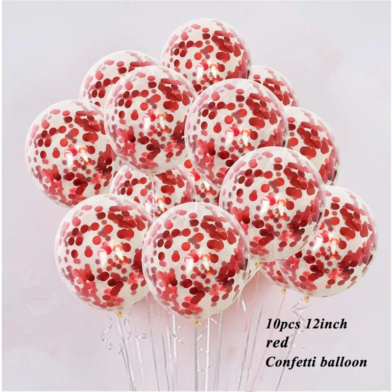 Gold Star Confetti Balloon Party Decor - Cake Pops Parties