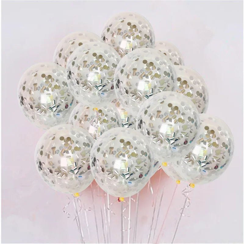 Gold Star Confetti Balloon Party Decor - Cake Pops Parties