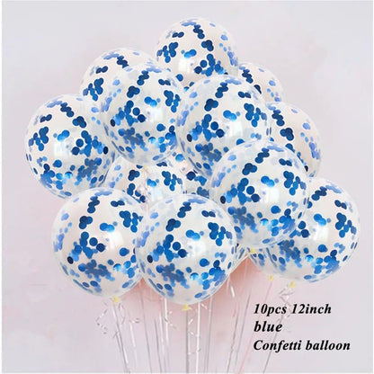 Gold Star Confetti Balloon Party Decor - Cake Pops Parties
