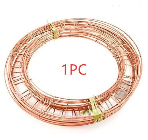 Golden Christmas Wreath 12 inches - Cake Pops Parties