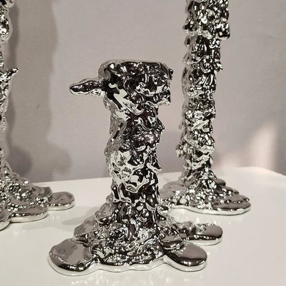 Golden Resin Candle Holder - Cake Pops Parties