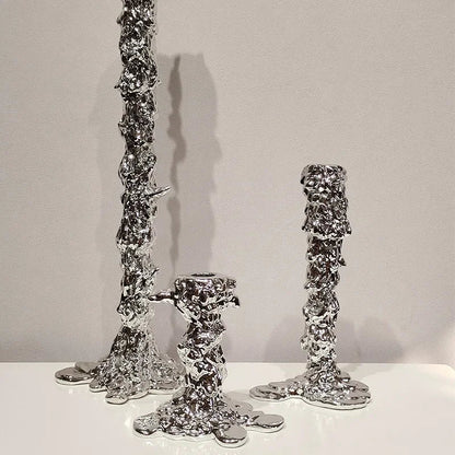 Golden Resin Candle Holder - Cake Pops Parties