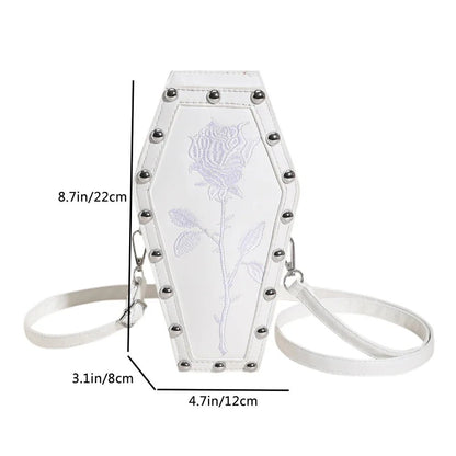 Gothic Coffin Crossbody Bag - Cake Pops Parties