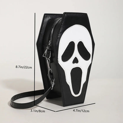 Gothic Coffin Crossbody Bag - Cake Pops Parties
