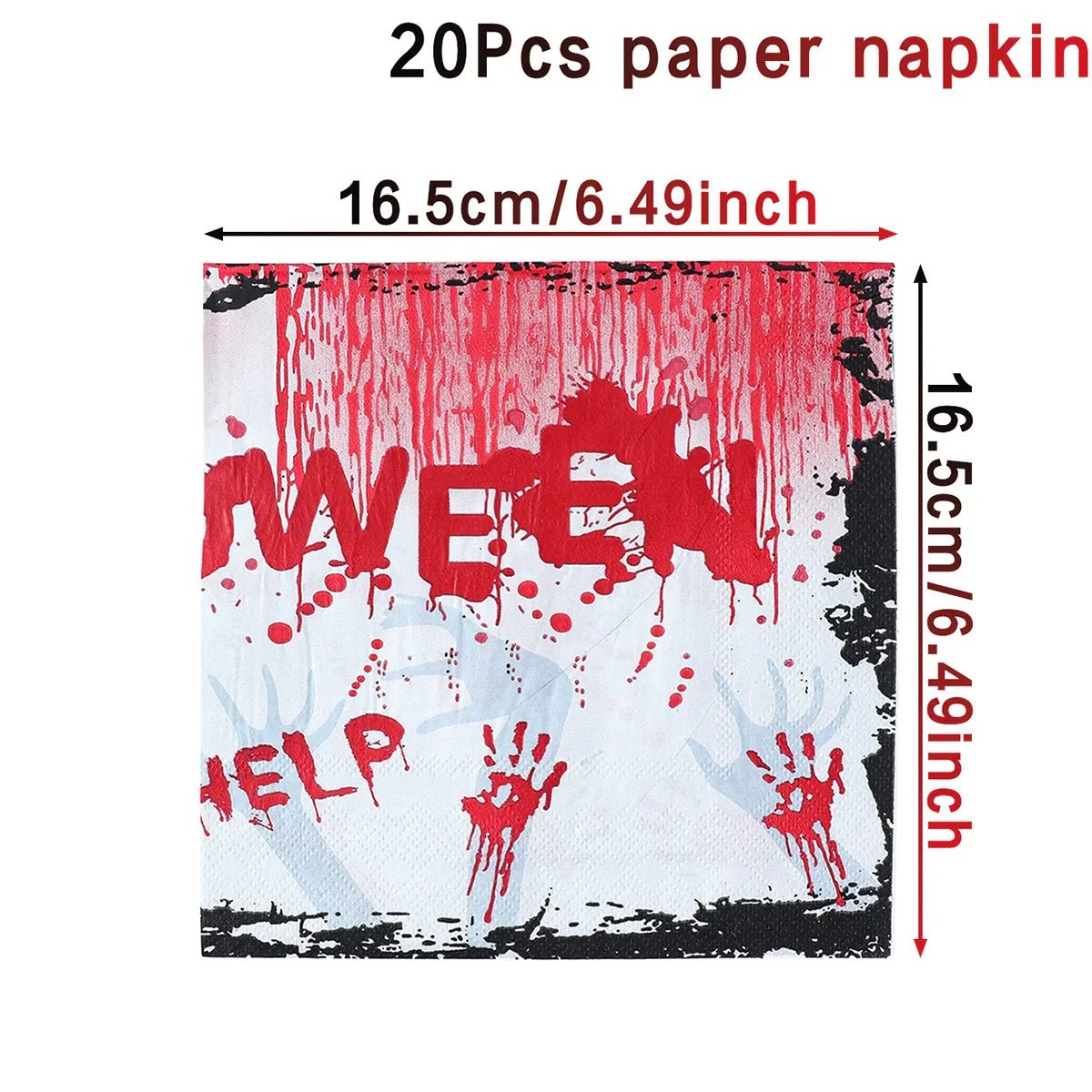 Halloween Blood Hand Party Tableware - Cake Pops Parties