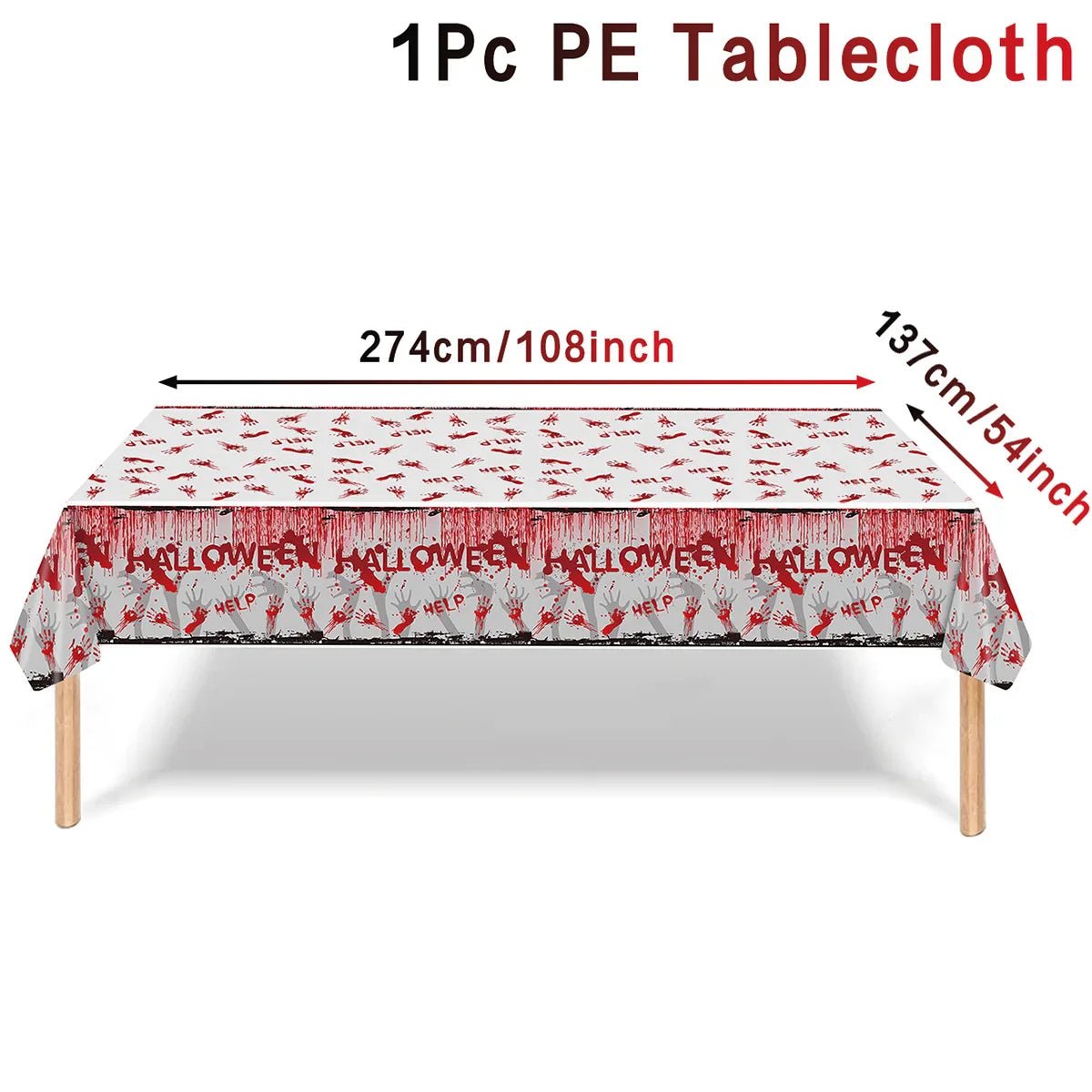 Halloween Blood Hand Party Tableware - Cake Pops Parties