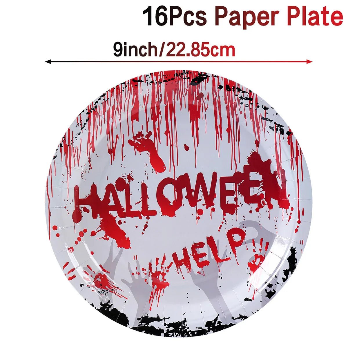 Halloween Blood Hand Party Tableware - Cake Pops Parties