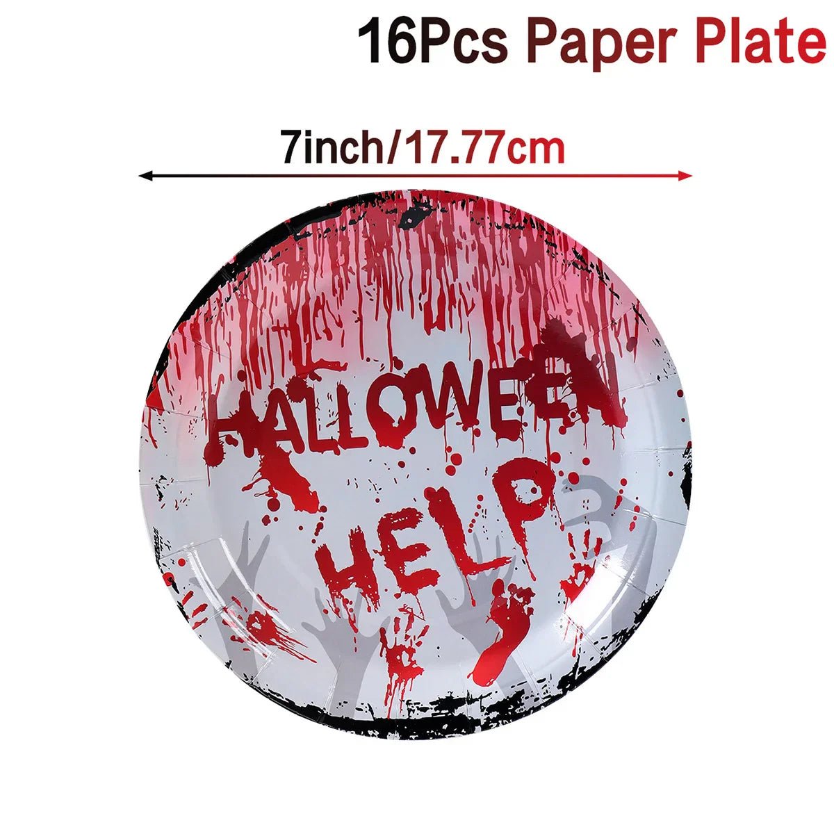 Halloween Blood Hand Party Tableware - Cake Pops Parties