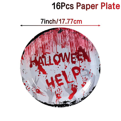 Halloween Blood Hand Party Tableware - Cake Pops Parties