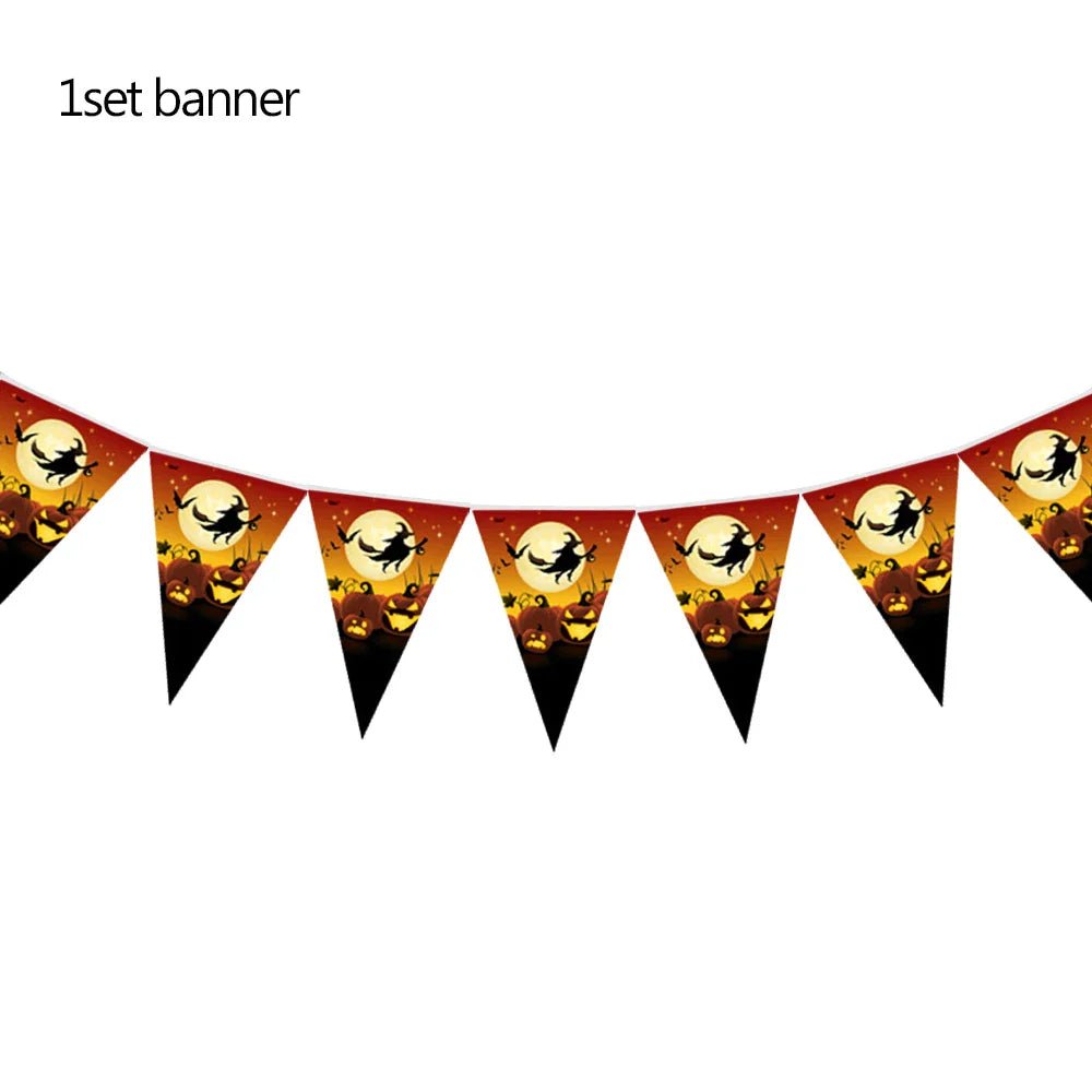 Halloween Cartoon Party Tableware Set - Cake Pops Parties