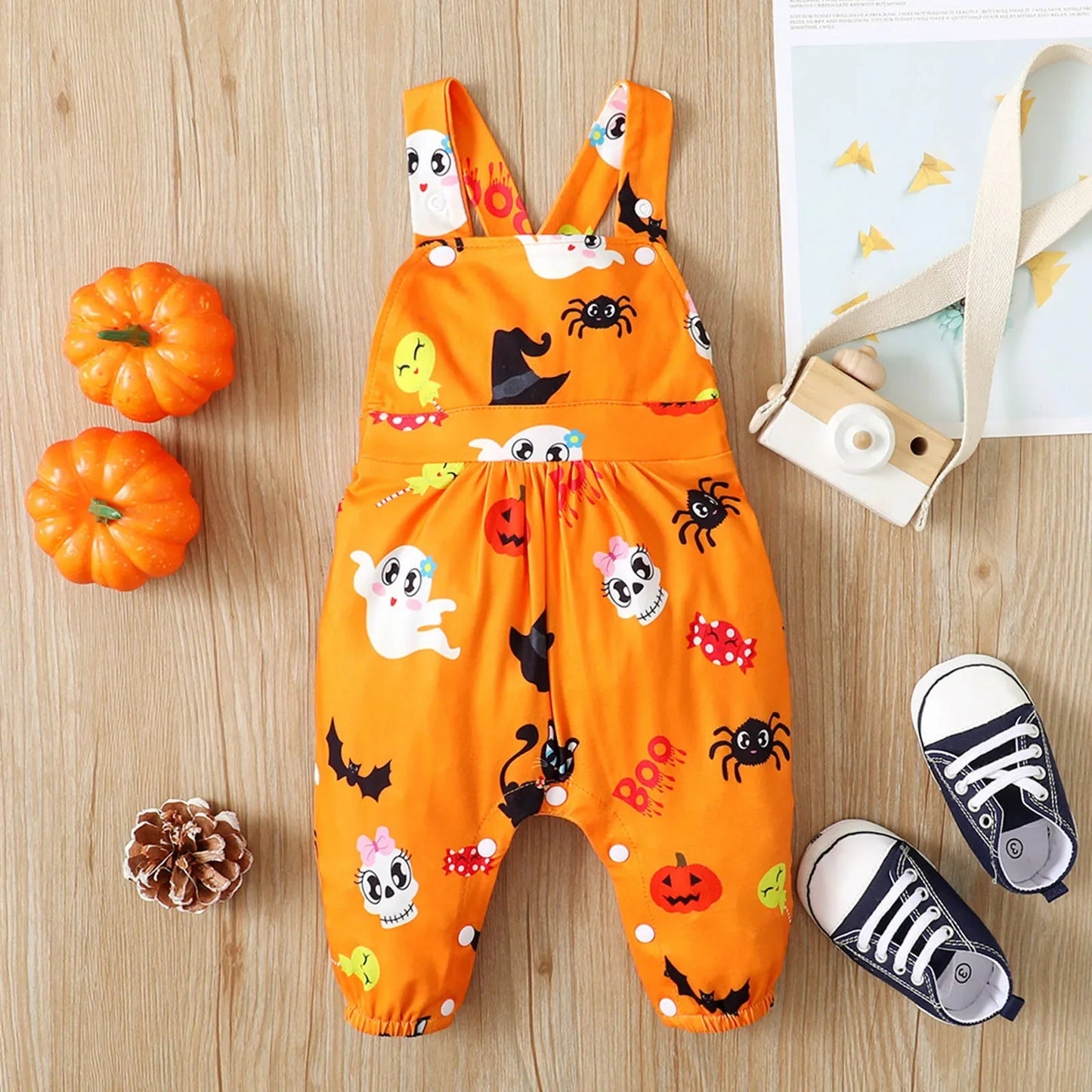 Halloween Cartoon Romper Jumpsuit - Cake Pops Parties