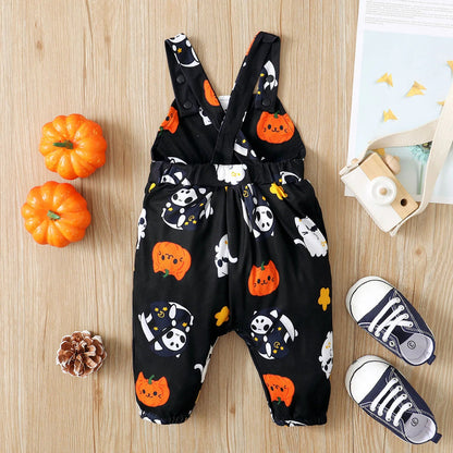 Halloween Cartoon Romper Jumpsuit - Cake Pops Parties