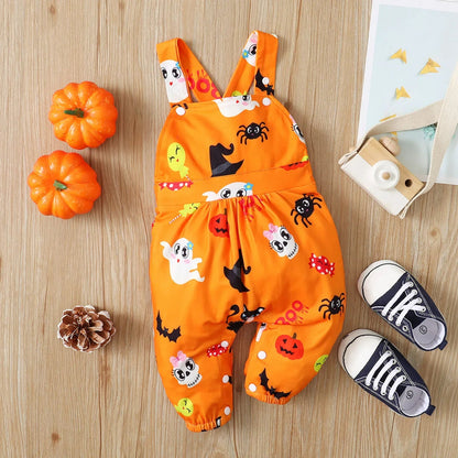 Halloween Cartoon Romper Jumpsuit - Cake Pops Parties