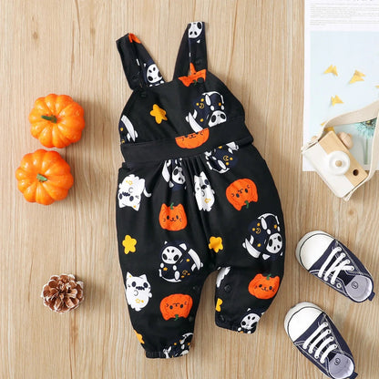 Halloween Cartoon Romper Jumpsuit - Cake Pops Parties
