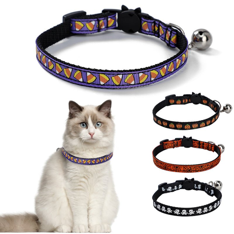 Halloween Cat Collar - Premium Pet Supply - Cake Pops Parties