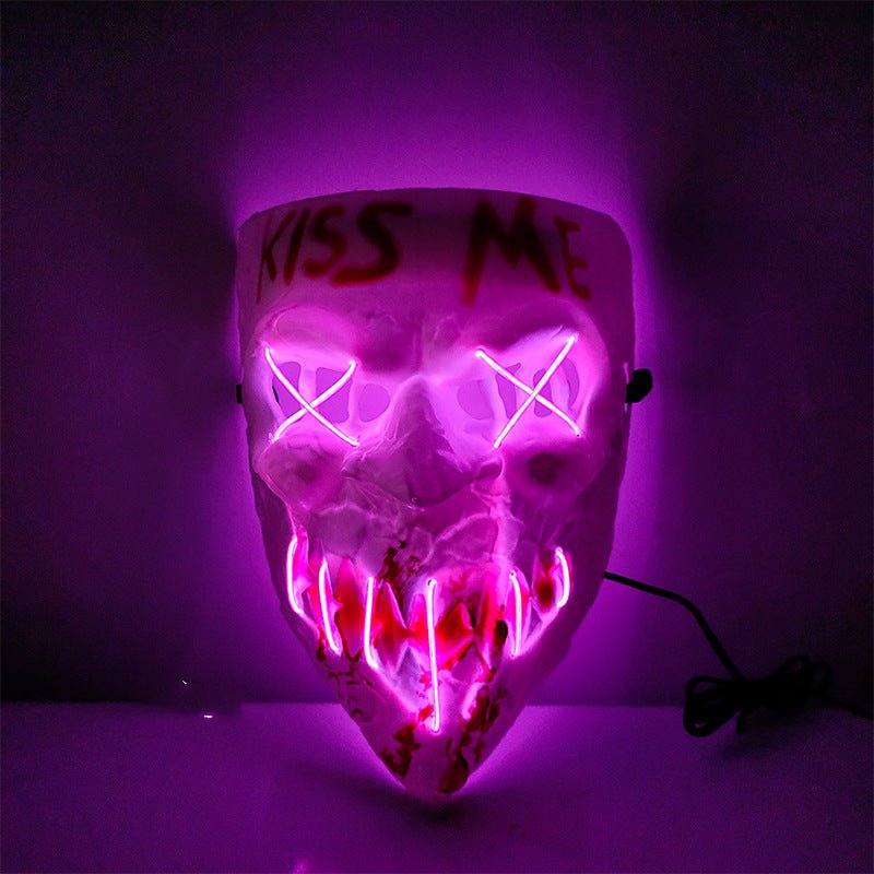 Halloween Horror Luminous Face Mask - Cake Pops Parties