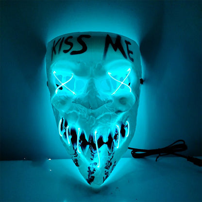 Halloween Horror Luminous Face Mask - Cake Pops Parties