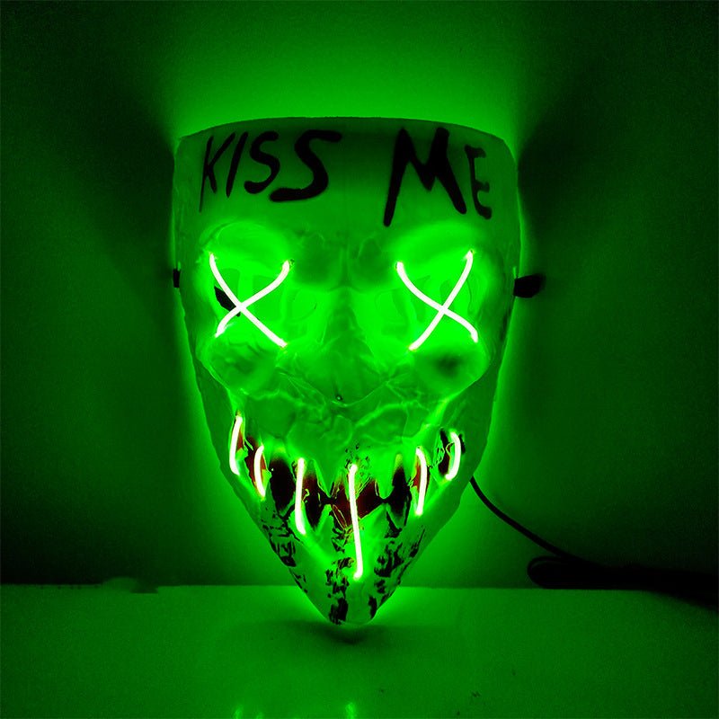 Halloween Horror Luminous Face Mask - Cake Pops Parties