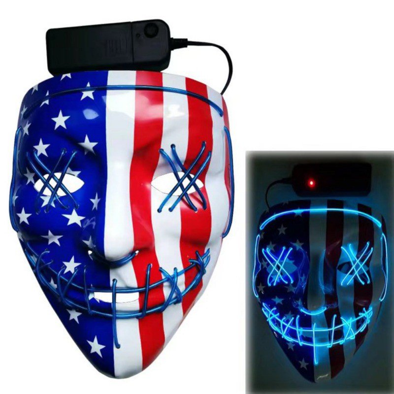 Halloween LED Light Up Mask - Cake Pops Parties