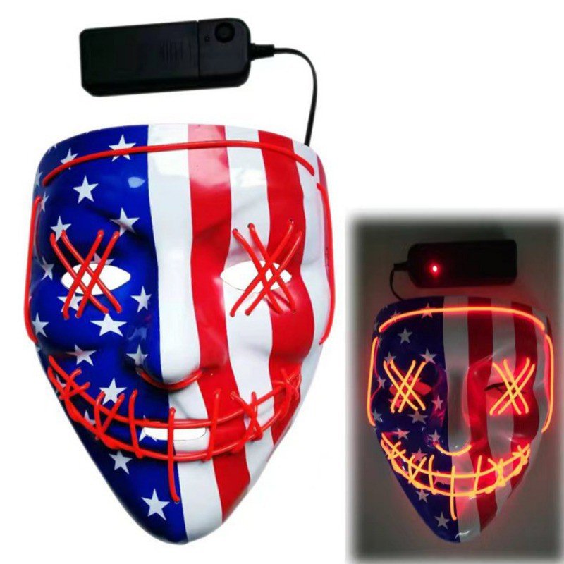 Halloween LED Light Up Mask - Cake Pops Parties