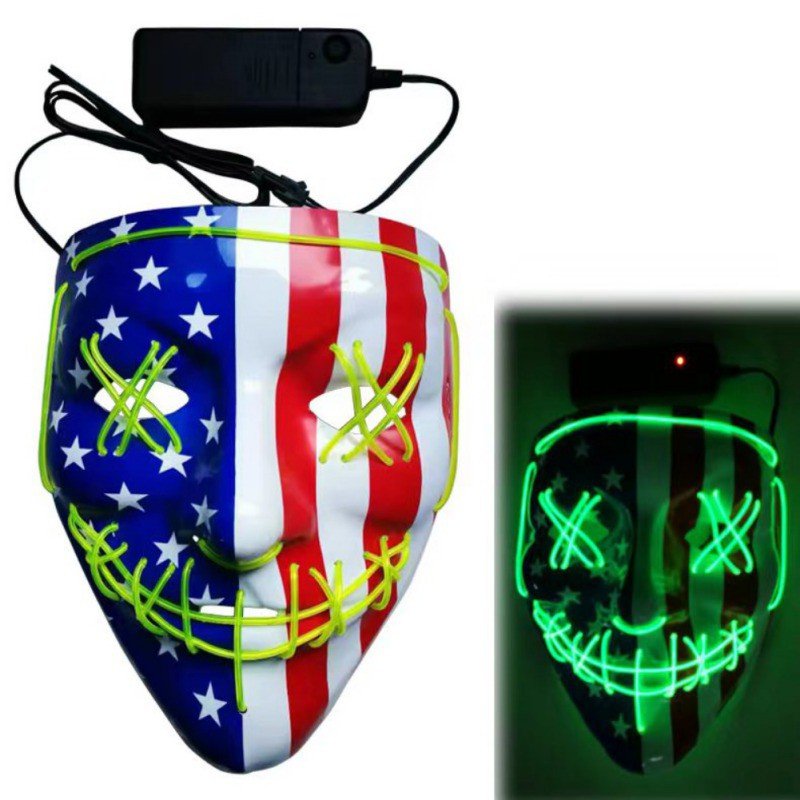 Halloween LED Light Up Mask - Cake Pops Parties
