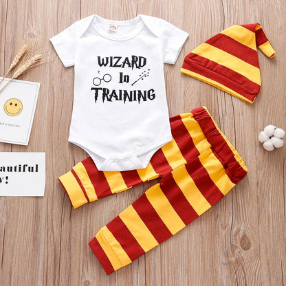 Halloween Little Wizard Baby Outfit - Cake Pops Parties