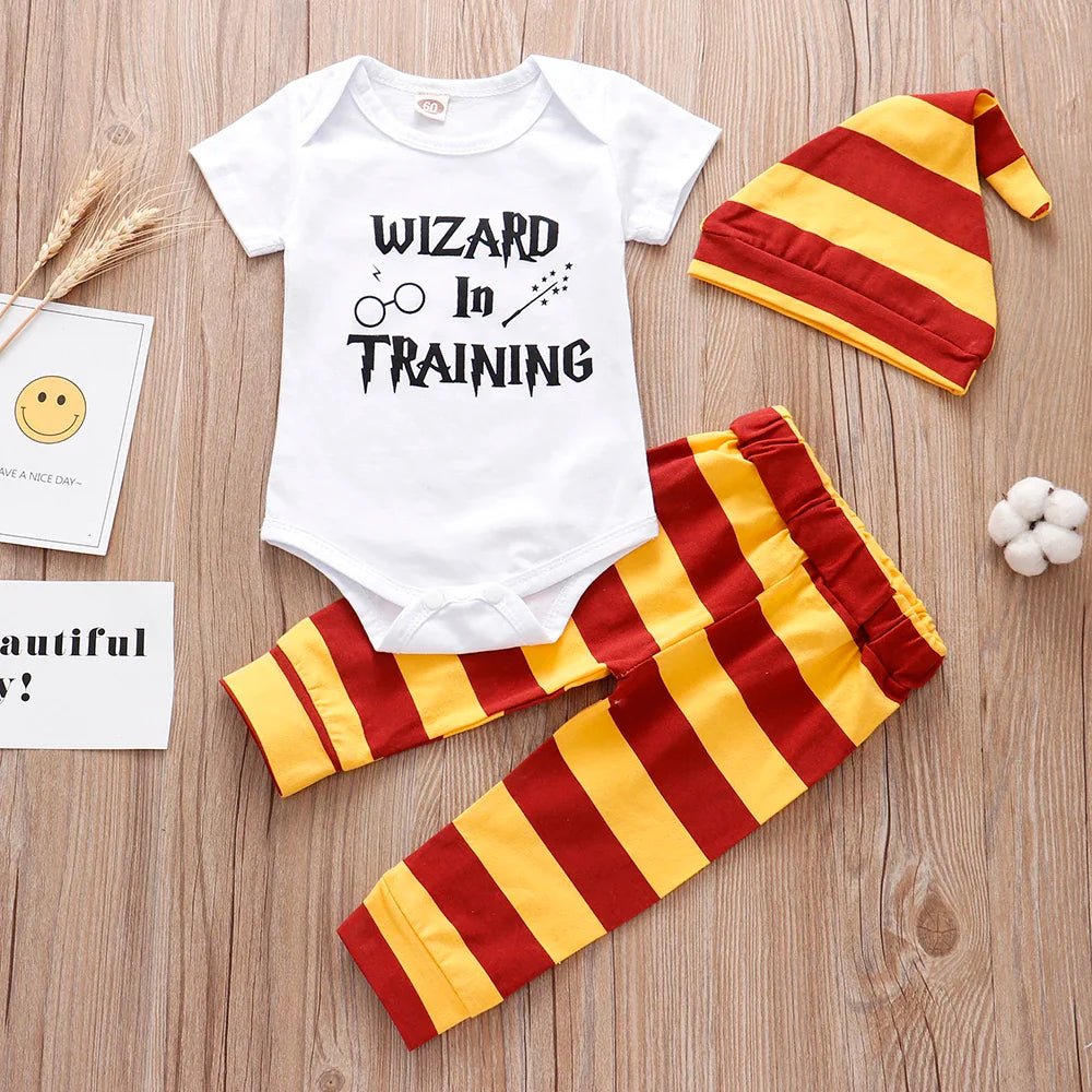 Halloween Little Wizard Baby Outfit - Cake Pops Parties
