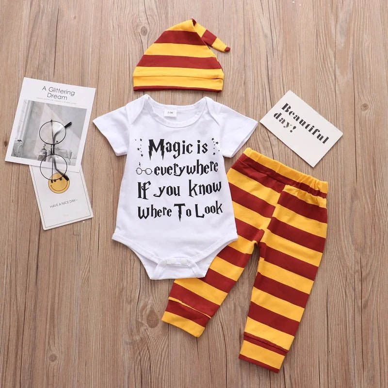 Halloween Little Wizard Baby Outfit - Cake Pops Parties