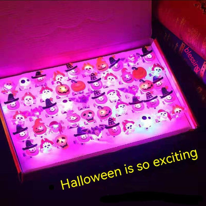 Halloween Luminous Pumpkin Ring LED Light - Cake Pops Parties