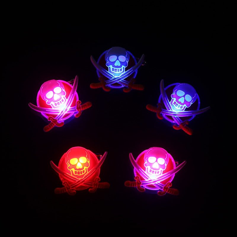 Halloween Luminous Pumpkin Ring LED Light - Cake Pops Parties